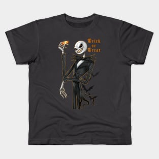 Trick or Treat Jack Kids T-Shirt